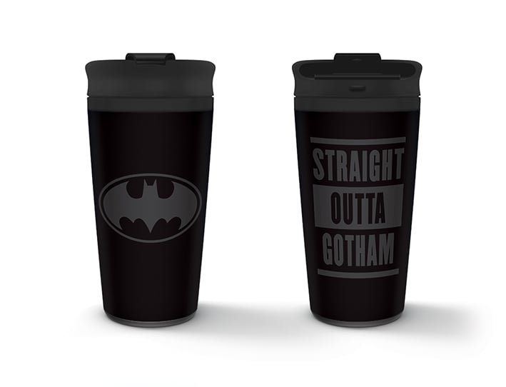 BATMAN - Metal Travel Mug 450 ml - Straight Outta Gotham_IMAGE_1