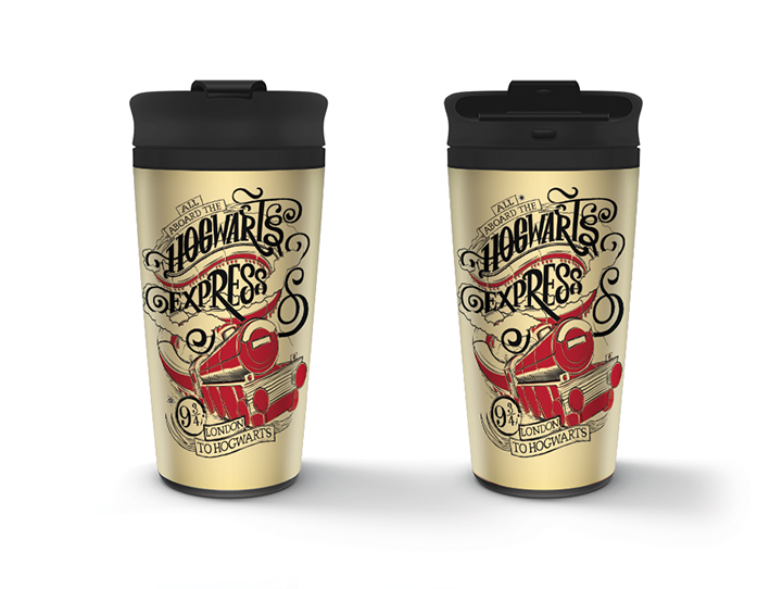 HARRY POTTER - Hogwarts Express - Metal Travel Mug 450ml_IMAGE_1