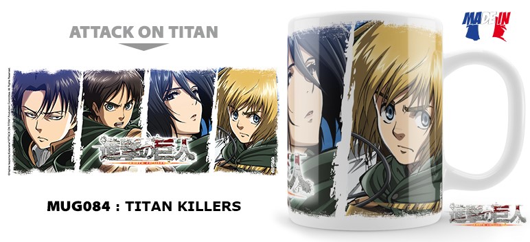 ATTACK ON TITAN - Mug 325ml - Titan Killers_IMAGE_1