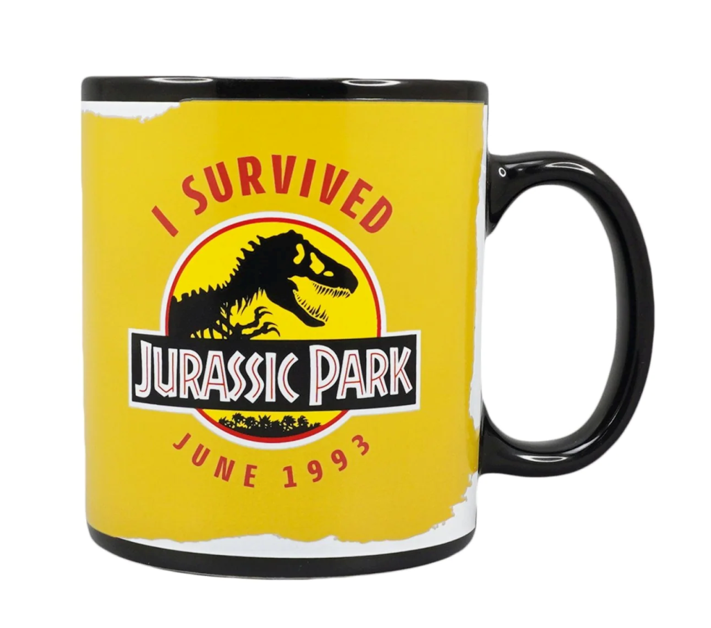 JURASSIC PARK - I Survived June 1993 - Mug Thermoréactif 400ml - 2