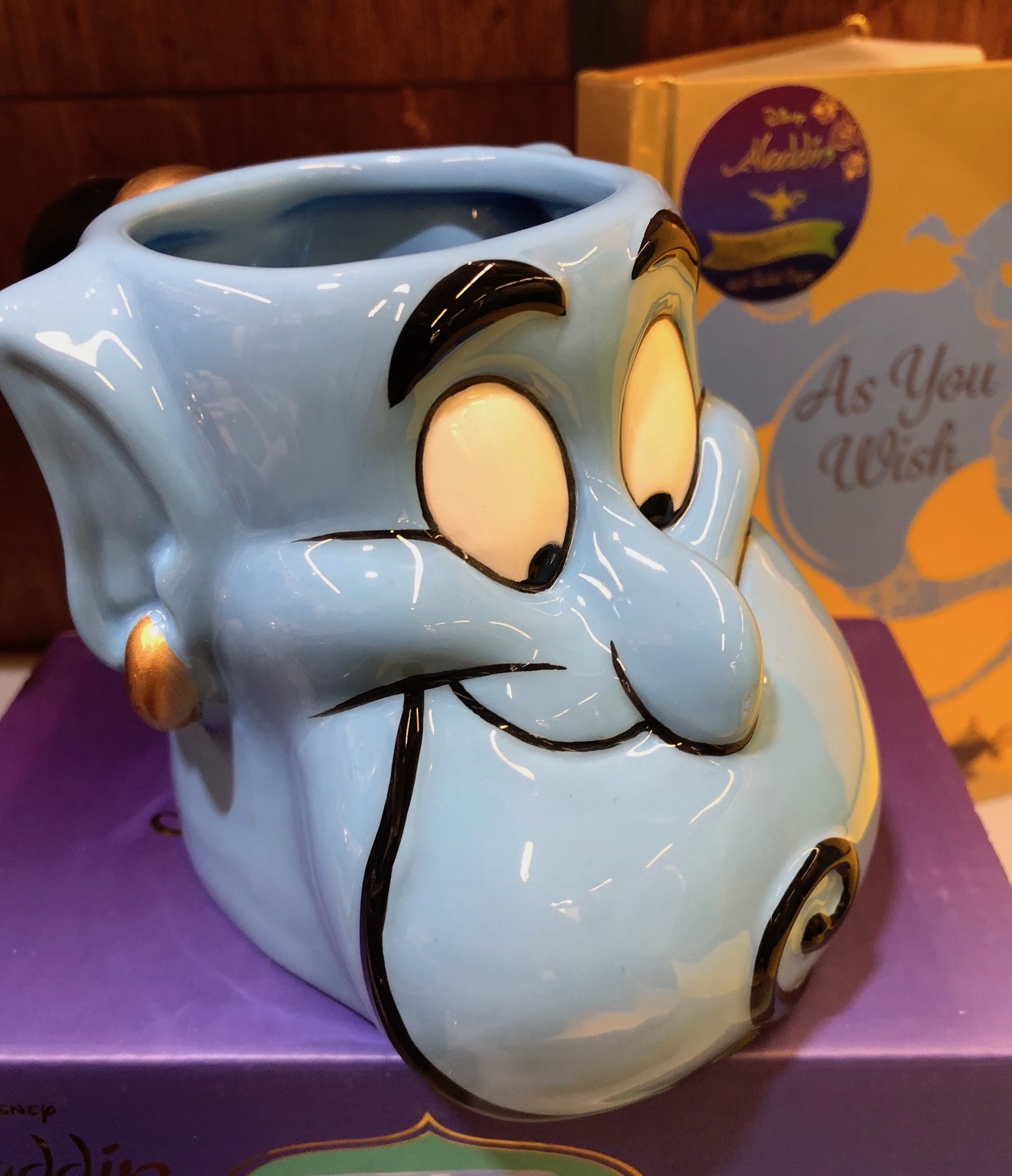 DISNEY Aladdin Mug 3D 500ml Genie Tasse HMB DISNEY