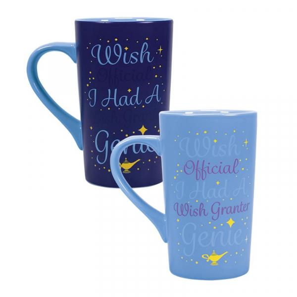 DISNEY - Aladdin Heat Changing Latte Mug - Aladdin & Genie - 3