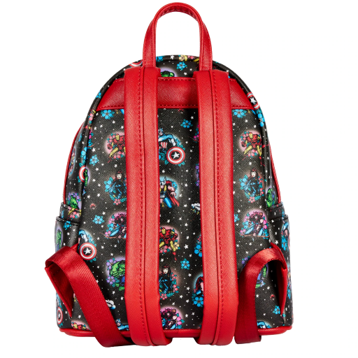 MARVEL - Avengers Tattoo - Backpack LoungeFly '23x25x11cm' - 2