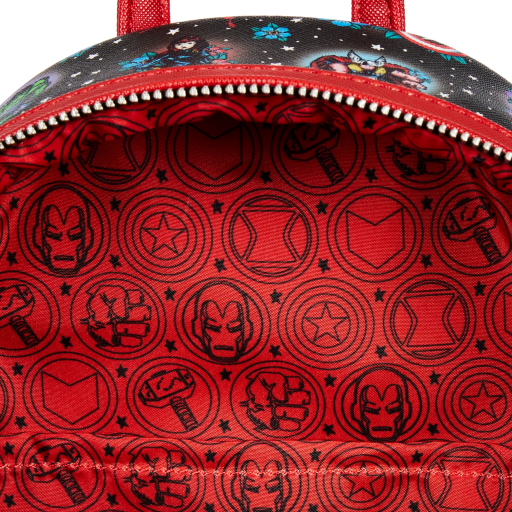 MARVEL - Avengers Tattoo - Backpack LoungeFly '23x25x11cm' - 4