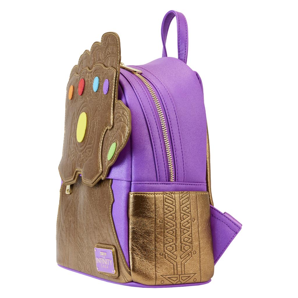 MARVEL - Shine Thanos Gauntlet - Mini Sac à Dos LoungeFly - 2