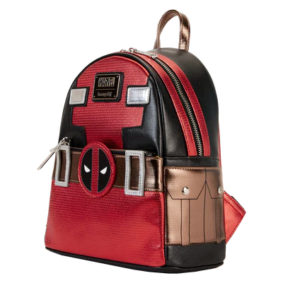 MARVEL -Deadpool Metallic Collection Cosplay -Mini Sac à Dos Loungefly - 2