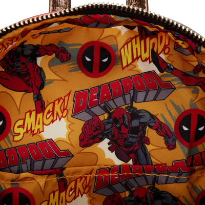 MARVEL -Deadpool Metallic Collection Cosplay -Mini Sac à Dos Loungefly - 6