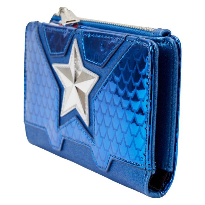 MARVEL - Shine Captain America Cosplay - Portefeuille LoungeFly - 2
