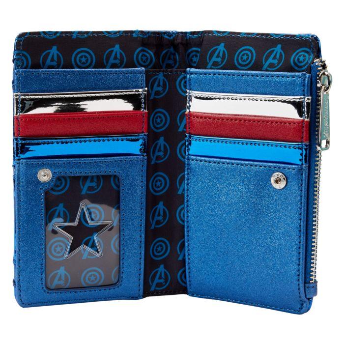 MARVEL - Shine Captain America Cosplay - Portefeuille LoungeFly - 3