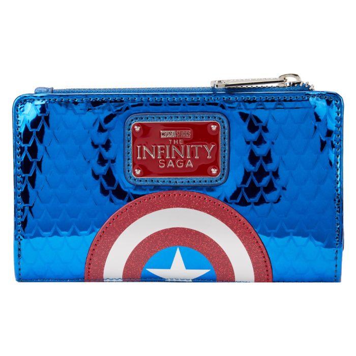 MARVEL - Shine Captain America Cosplay - Portefeuille LoungeFly - 4