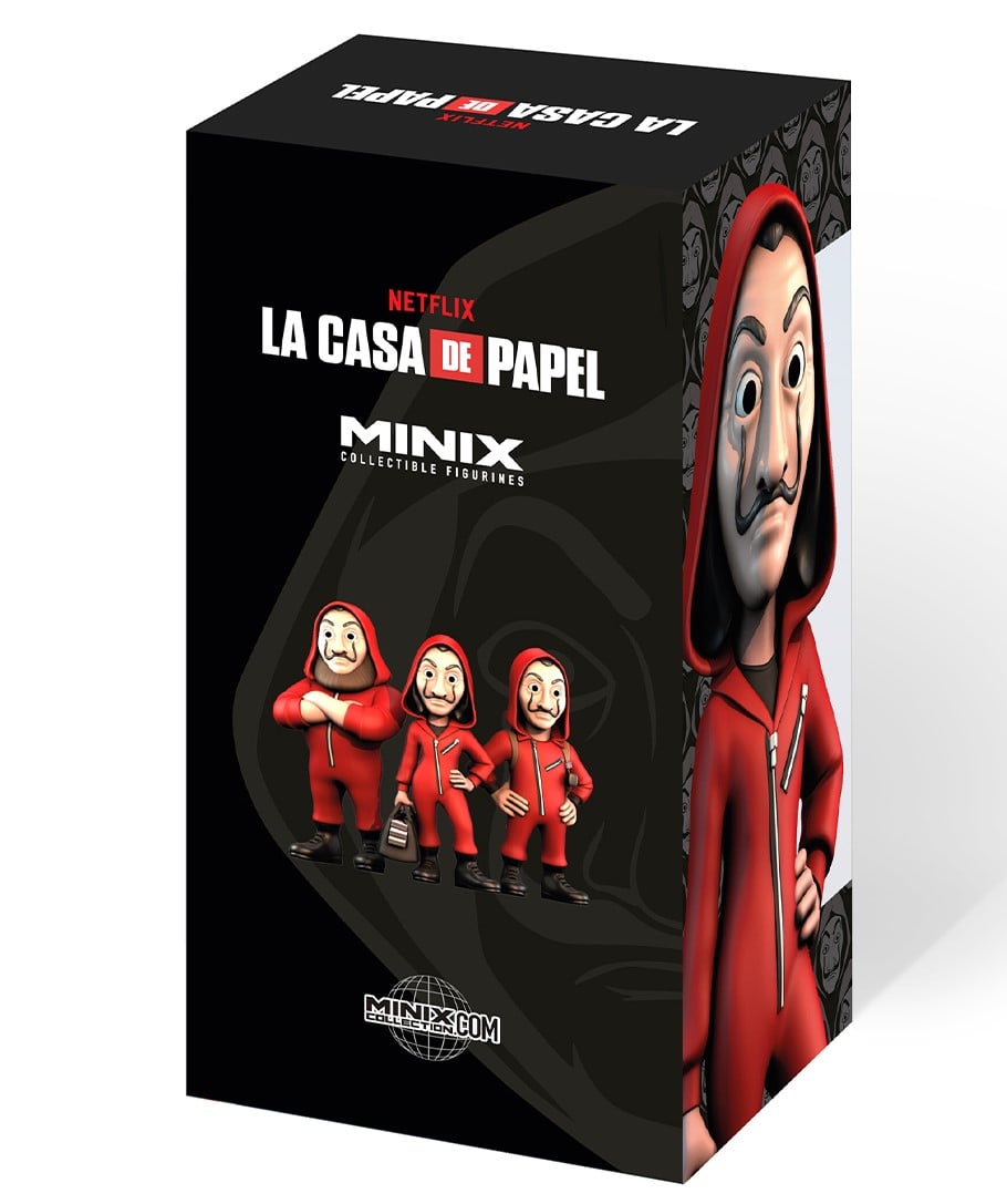 LA CASA DE PAPEL - Tokyo avec Masque - Figurine Minix 12cm :  : Figurine Minix La casa de papel