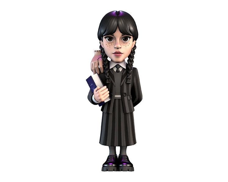 MERCREDI - Mercredi Adams avec la Chose - Figurine Minix #123 12cm - 3