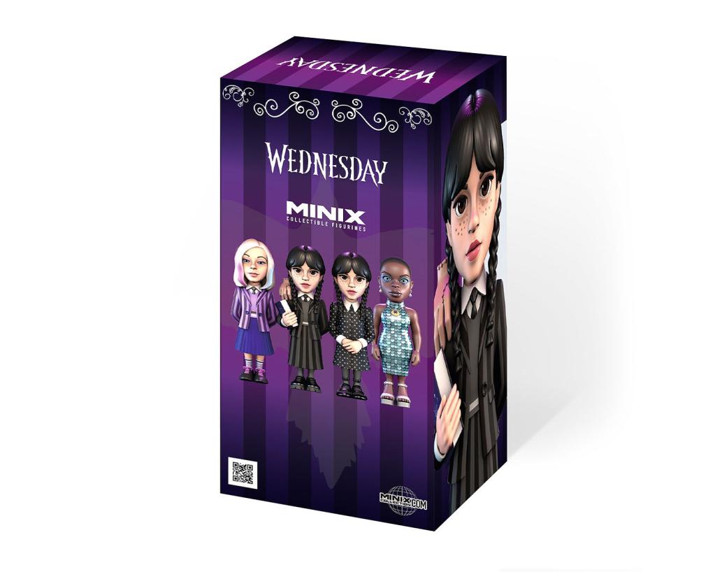 MERCREDI - Mercredi Adams avec la Chose - Figurine Minix #123 12cm - 4