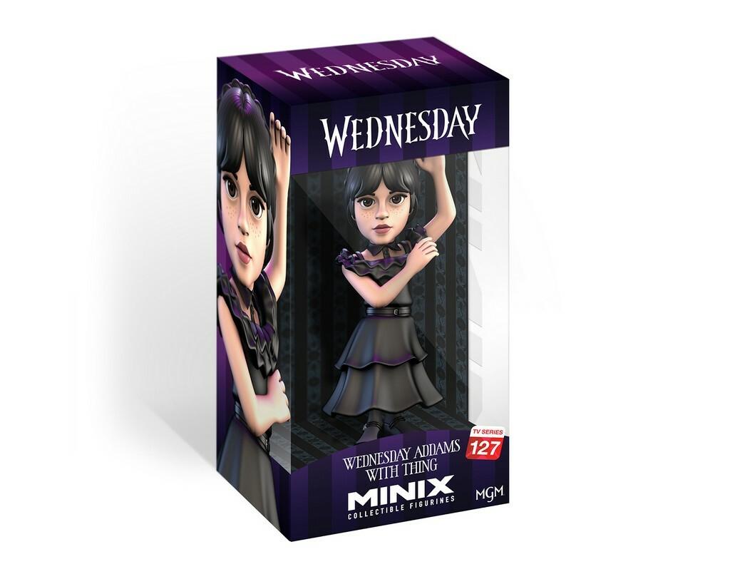 MERCREDI - Mercredi Addams en robe de bal - Figurine Minix 12cm - 2