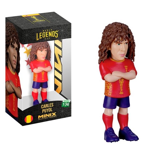 SPAIN - Puyol - Figure Minix World Legends Cup 12cm : ShopForGeek