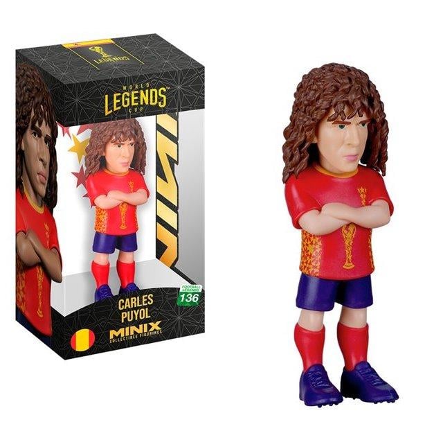 231★サッカー★carles puyol★prostars★フィギュア SPAIN - Puyol - Figure Minix World Legends Cup 12cm : ShopForGeek
