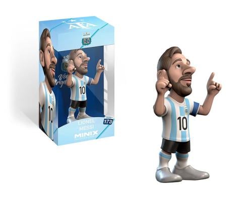 Pack de 5 figurines Minix Football Stars PSG Messi Donnarumma Neymar JR  Mbappe Ramos 7 cm - Figurine de collection - Achat & prix