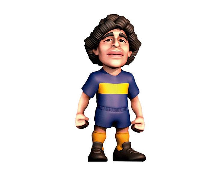 FOOTBALL - Maradona Boca Juniors - Figurine Minix # 12cm - 3
