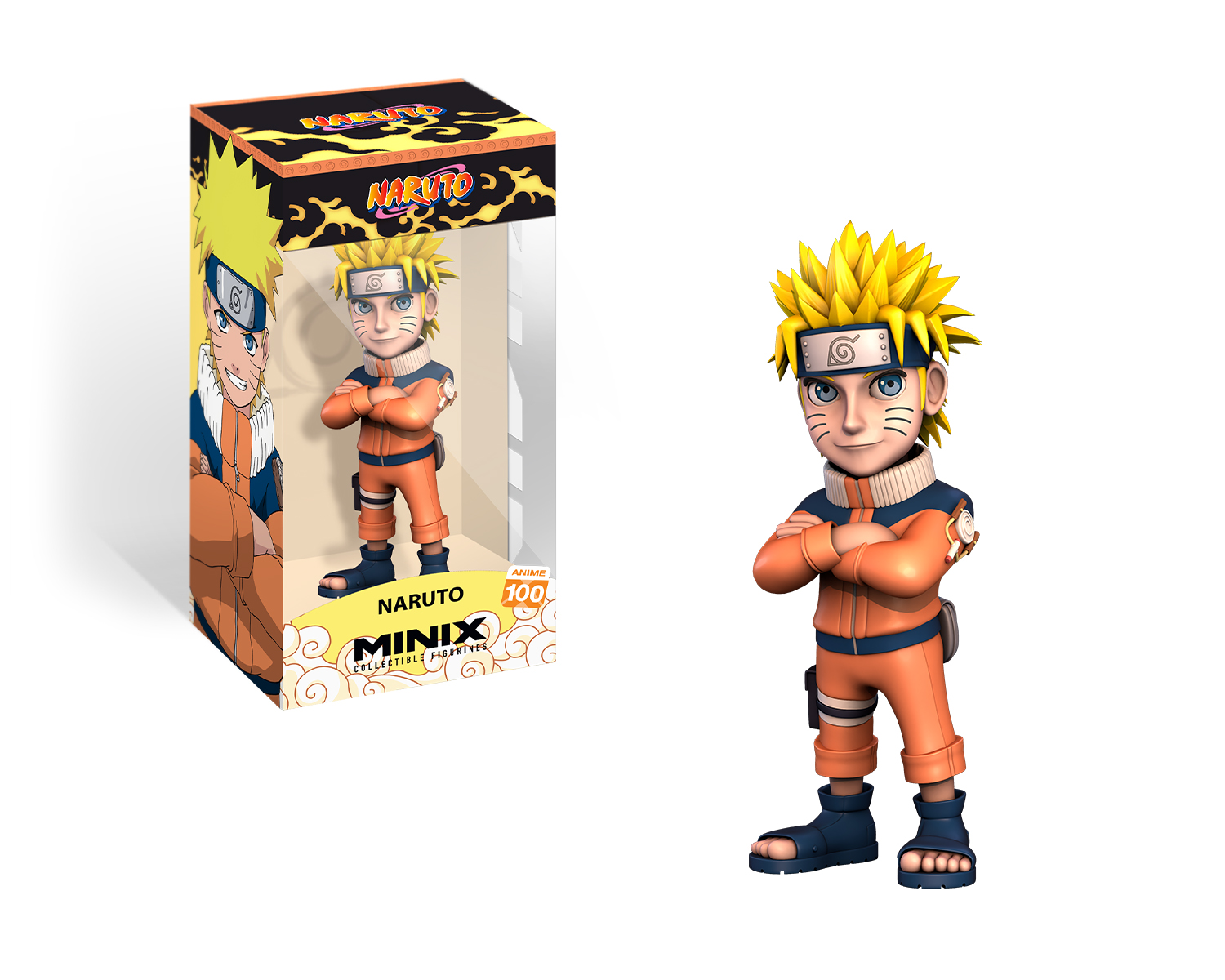 Minix Naruto Collectible Figurine Sasuke n.101 Anime PVC Figure 