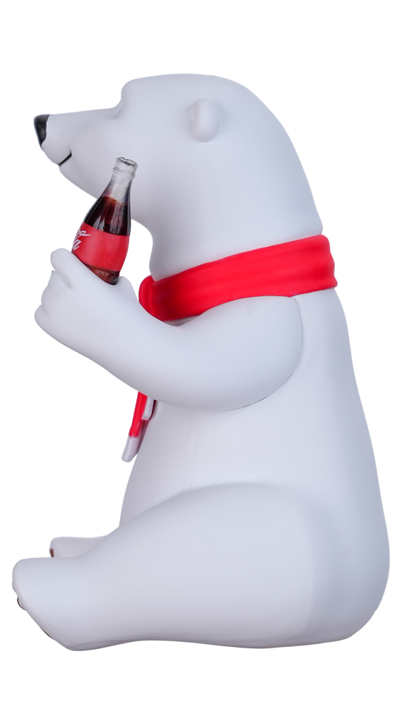 COCA COLA - Ours Polaire - Figurine Minix 12cm - 3