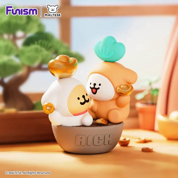 MALTESE - Lucky Paws Series - Blind Box Set 8 Figurine - 5