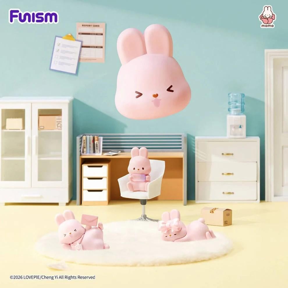 MOMO BUNNY - 24h Life Diary Series - Blind Box Set 4 Figurine - 2