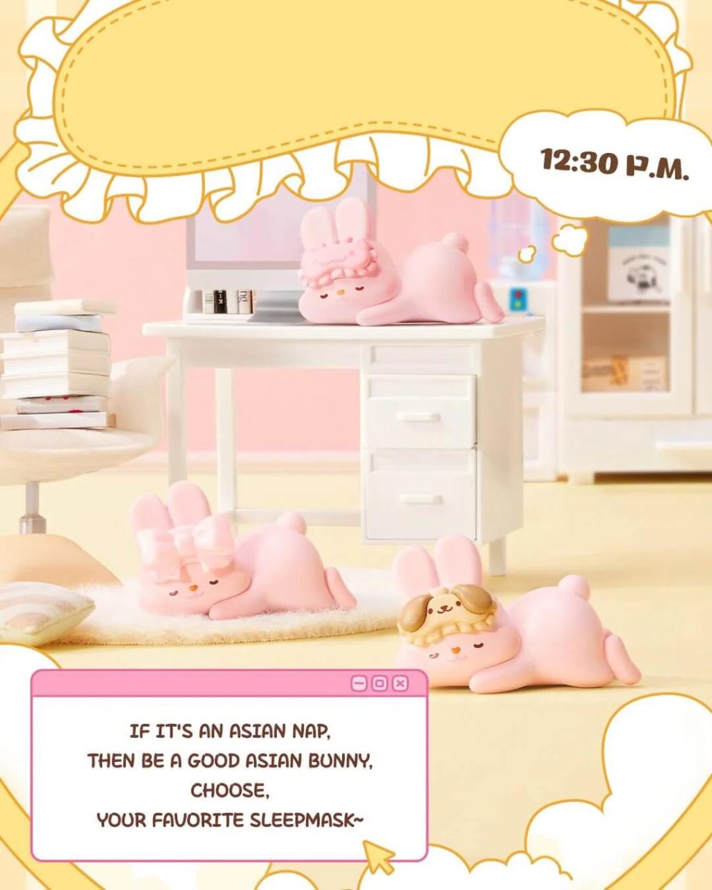 MOMO BUNNY - 24h Life Diary Series - Blind Box Set 4 Figurine - 3