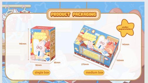 MOMO BUNNY - Vibrant Series - Blind Box Set 6 Peluche - 2