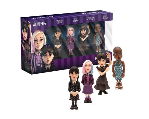 Figurine - Mercredi - Minix - Mercredi Addams avec la Chose TV Series 123