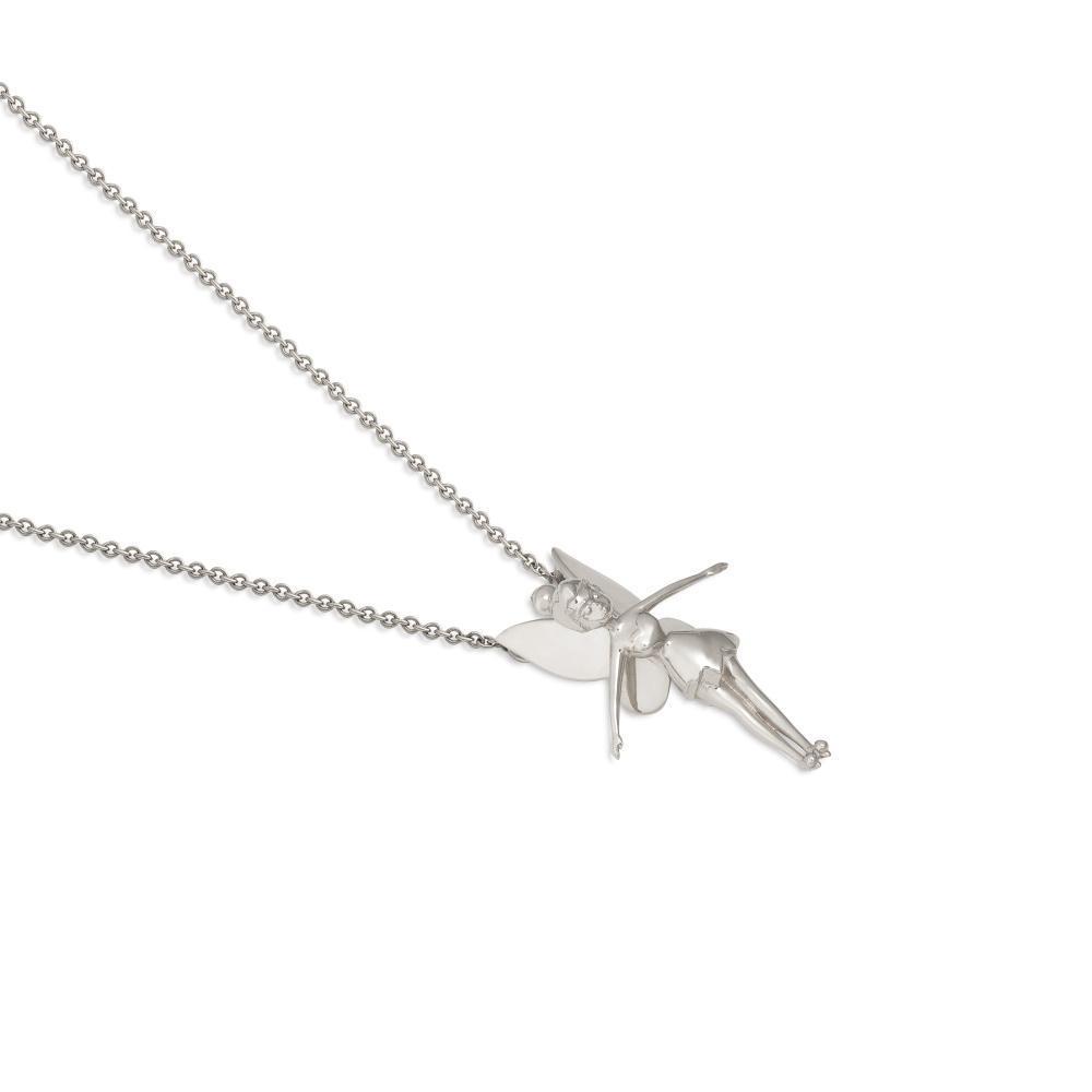 DISNEY METAL PRECIOUS - Tinker Bell Necklace 'Sterling Silver' - 2