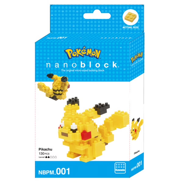 POKEMON - Pikachu - Figure Nanoblock 10cm - 2