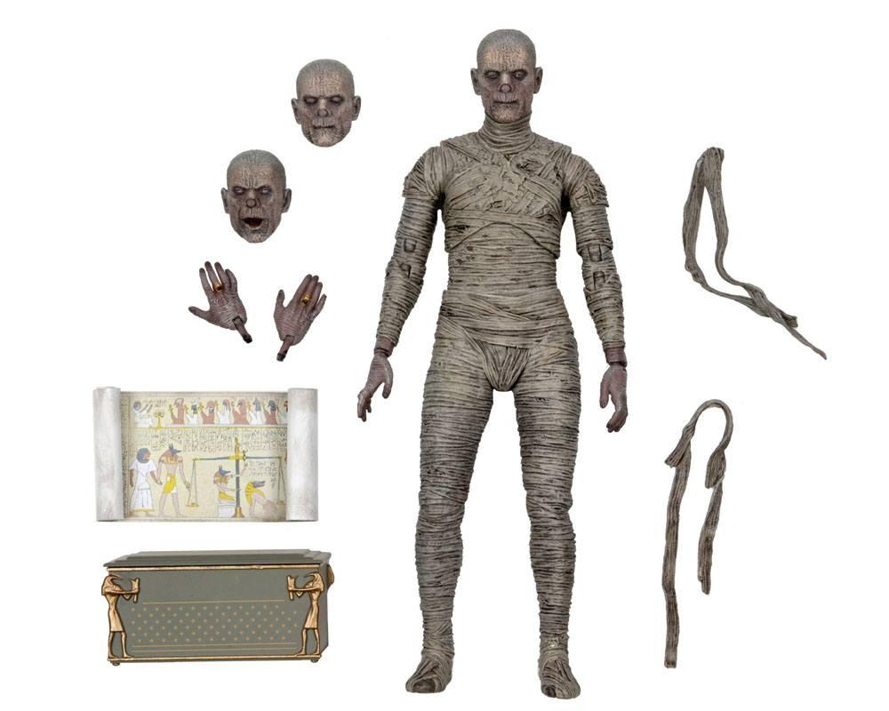 UNIVERSAL MONSTERS - The Mummy ( Color ) -Figurine Ultimate 18cm - 6