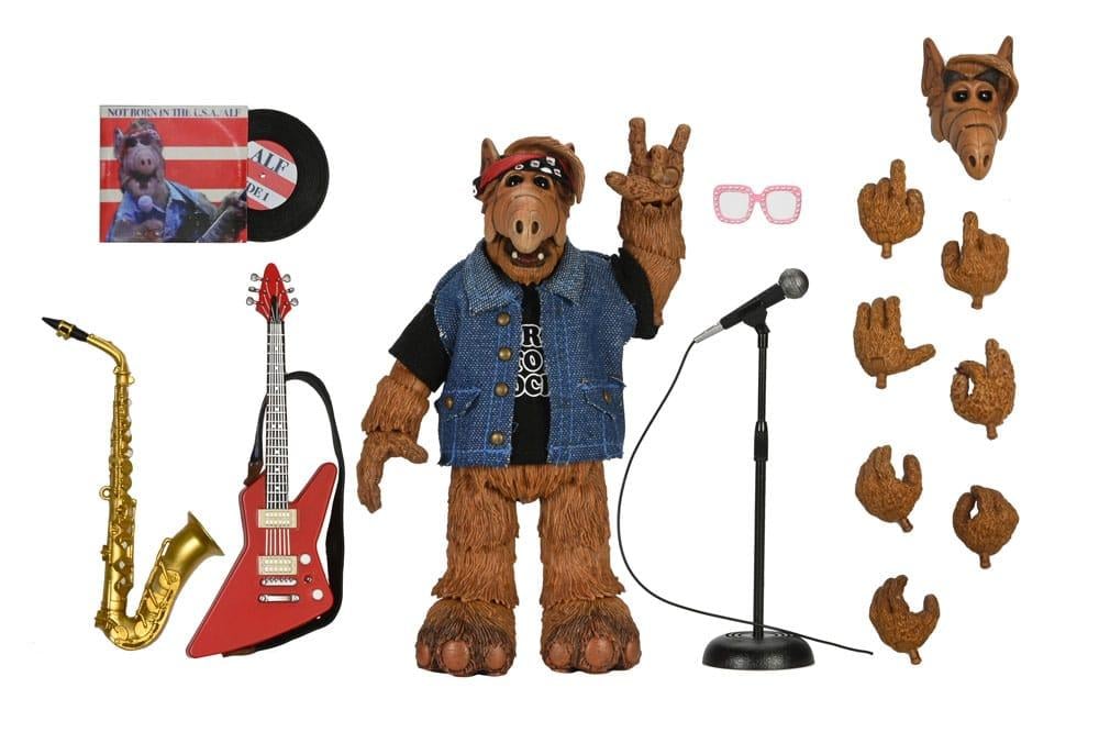 ALF - Born to Rock Alf - Figurine Ultimate 18cm - 6