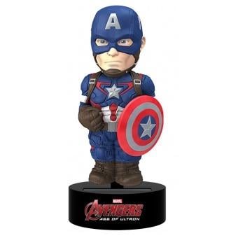 AVENGERS - Body Knocker - Cap. America Solar Powered - 16cm - 4