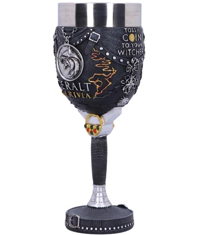THE WITCHER - Geralt - Resin Chalice 19.5cm - 2