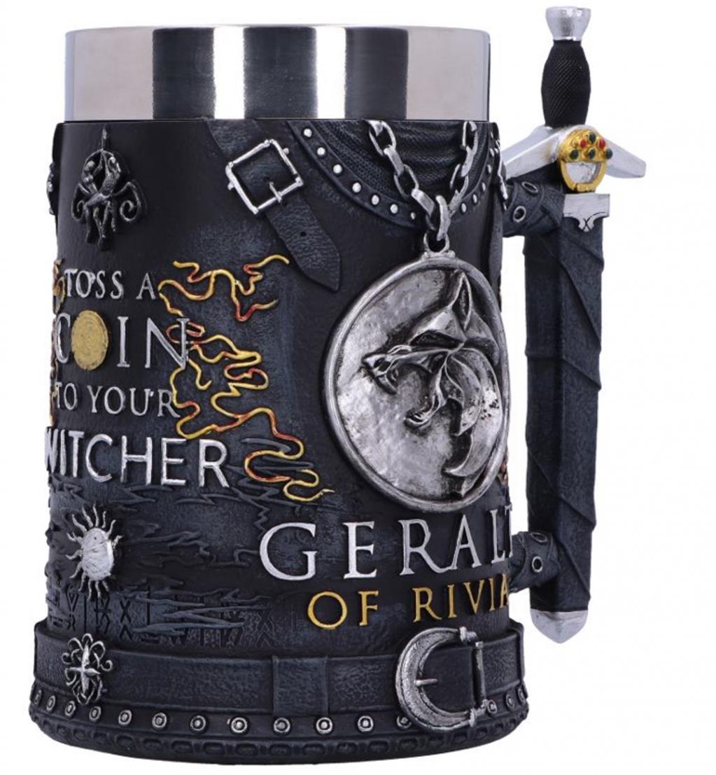 THE WITCHER - Geralt - Chope en résine 15.5cm - 2