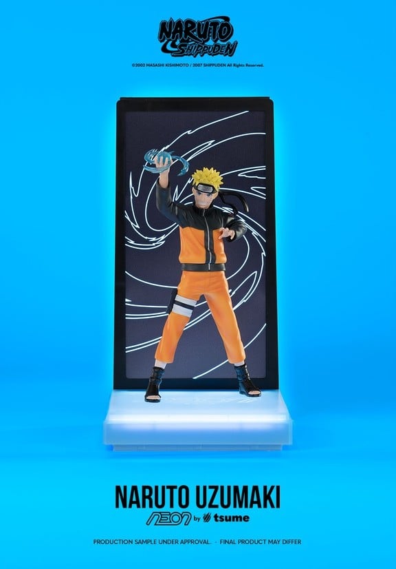 NARUTO - Naruto Uzumaki - Figurine Neon by Tsume 25cm