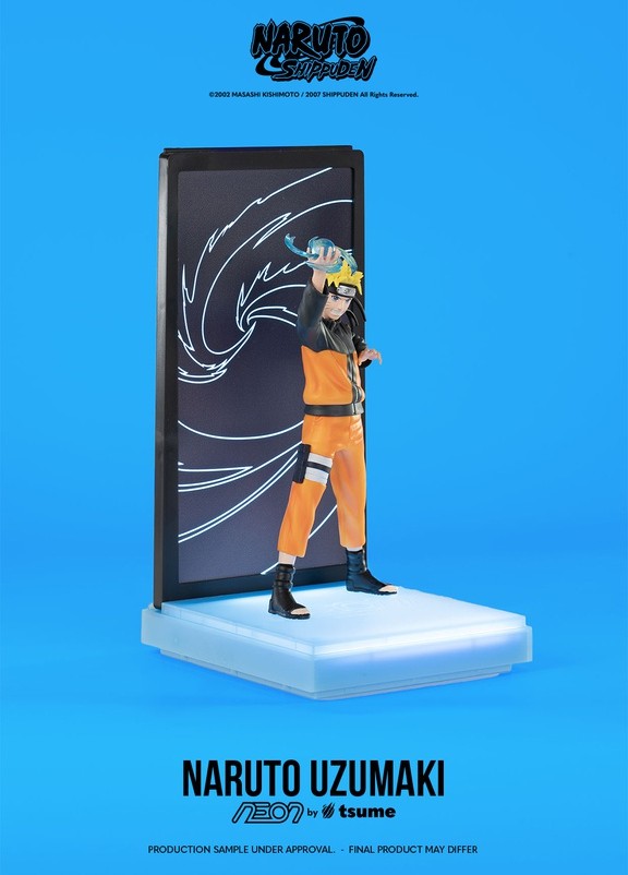 NARUTO - Naruto Uzumaki - Figurine Neon by Tsume 25cm