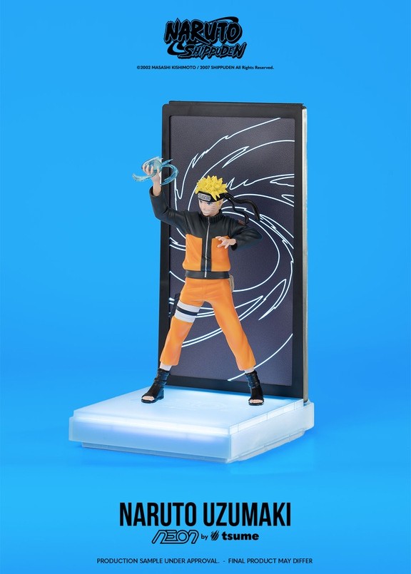 NARUTO - Naruto Uzumaki - Figurine Neon by Tsume 25cm