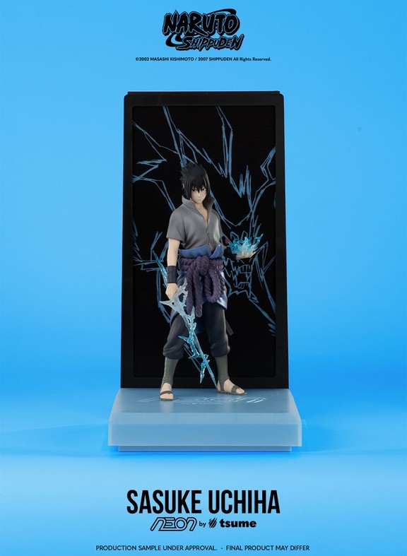 NARUTO - Sasuke Uchiha - Figurine Neon by Tsume 25cm