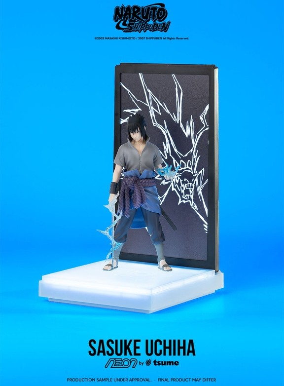NARUTO - Sasuke Uchiha - Figurine Neon by Tsume 25cm