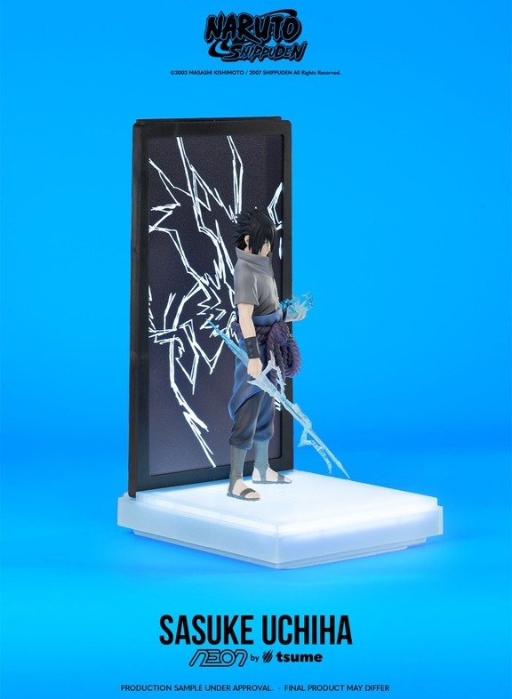NARUTO - Sasuke Uchiha - Figurine Neon by Tsume 25cm