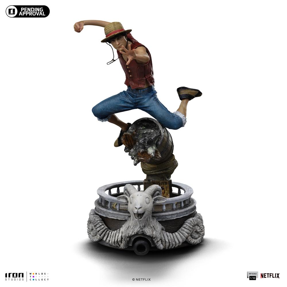 ONE PIECE GOLD Figurine LUFFY SCULTURES 13 cm BANPRESTO