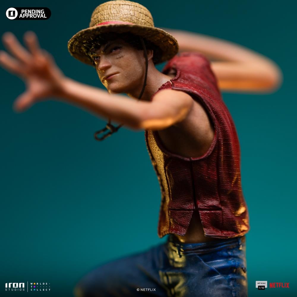 ONE PIECE NETFLIX - Luffy - Statue Art Scale 1/10 23cm - 2