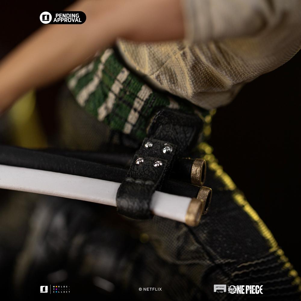 ONE PIECE NETFLIX  - Zoro - Statuette Art Scale 1/10 19.2cm - 4