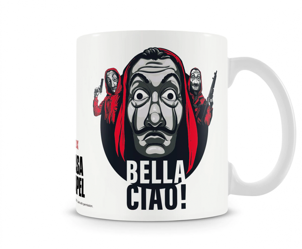 LA CASA DE PAPEL - Bella Ciao! -  Mug à café - 2