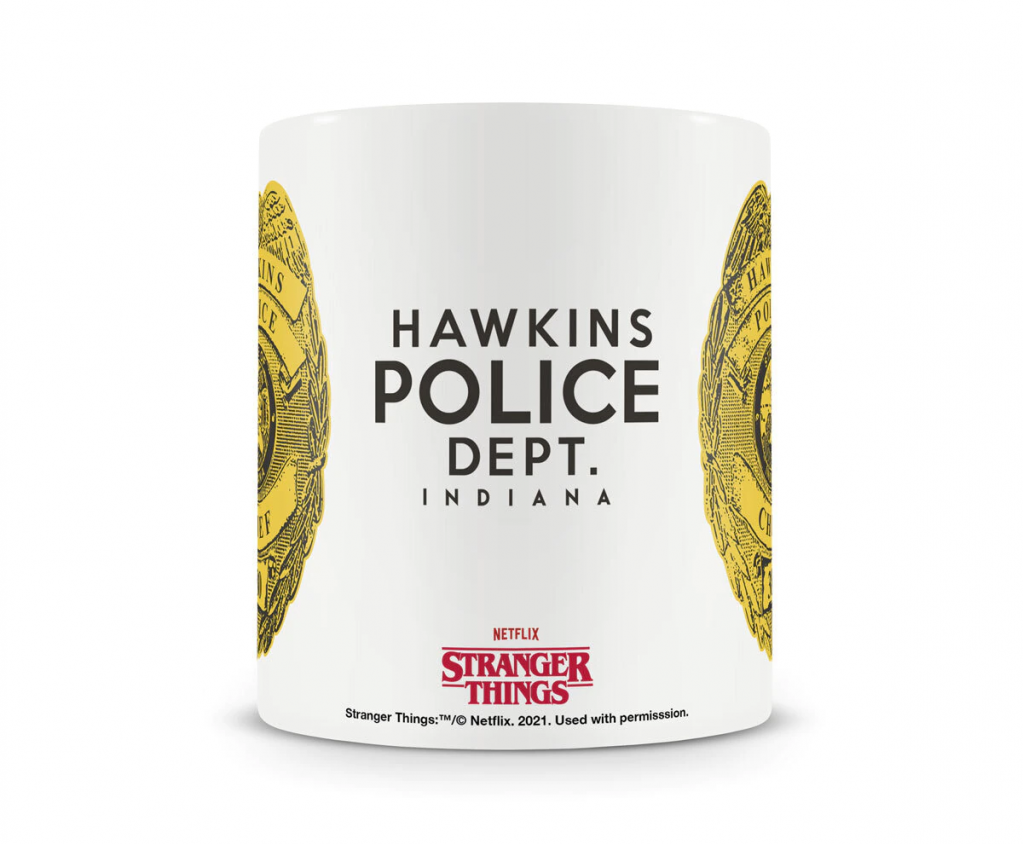 STRANGER THINGS - Hawkins Police - Mug à café - 4