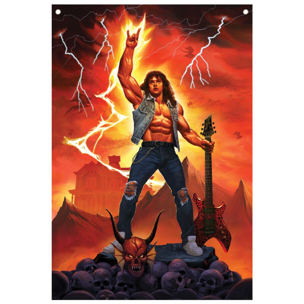 STRANGER THINGS - Eddie - Banner Murale '125 x 85 cm' - 2