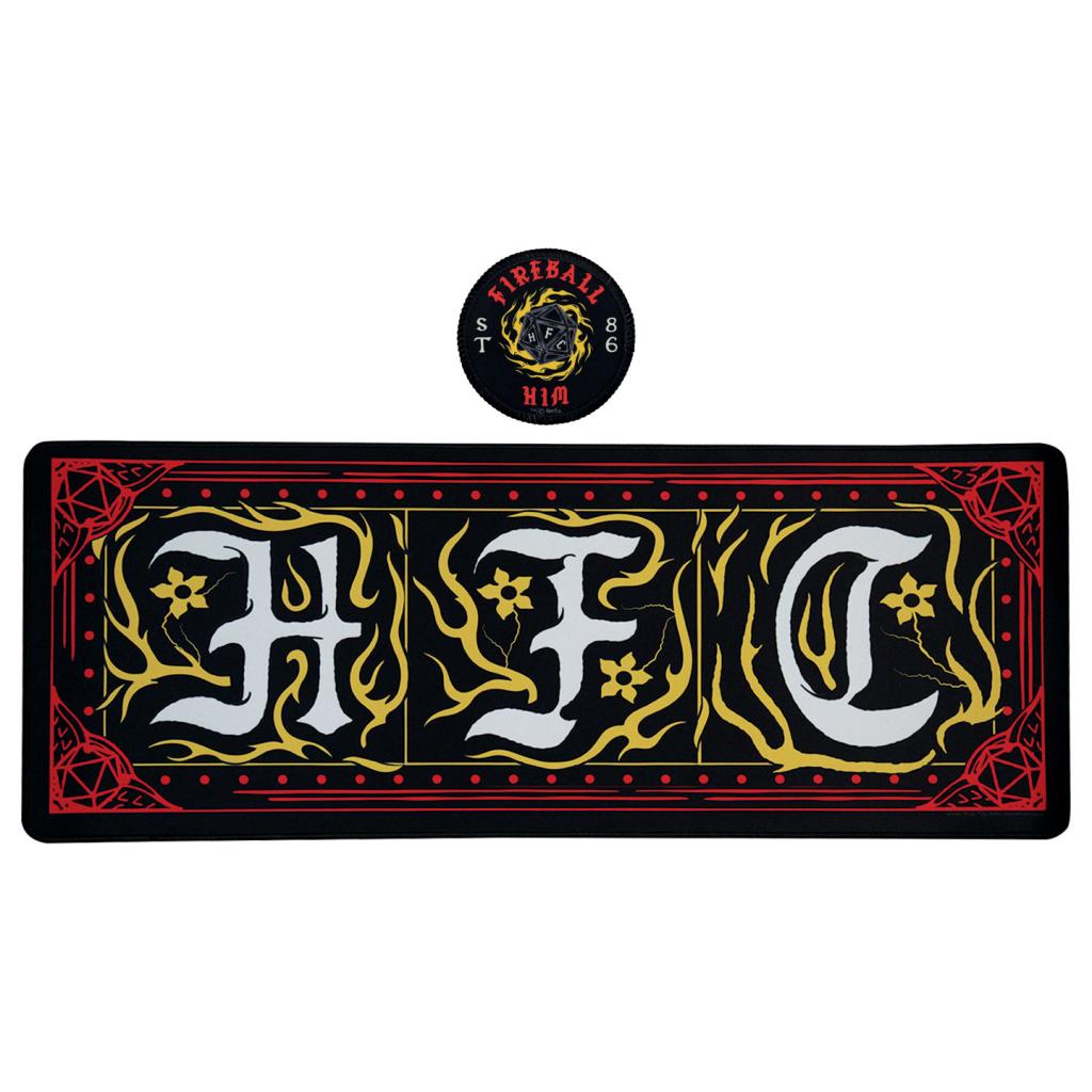 STRANGER THINGS - Hellfire Club - Tapis de Bureau XL + 1 Sous-Verre - 2