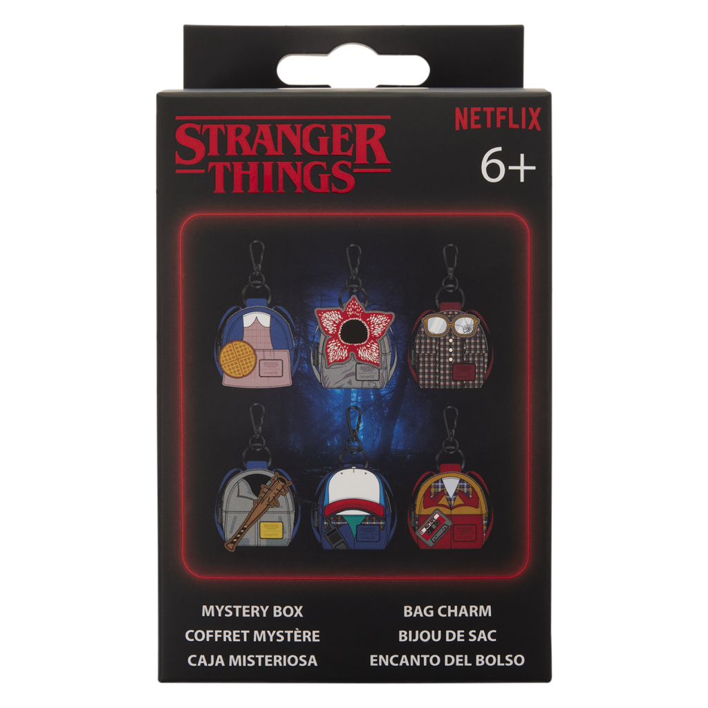 STRANGER THINGS - Mini Backpack Bag Charm Loungefly Mystery Box - 2